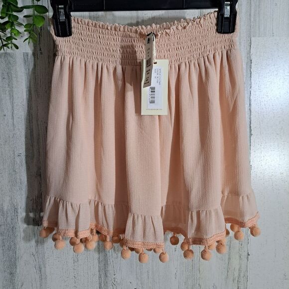 NWT Ramy Brook New York Pompom Skirt - Picture 7 of 8